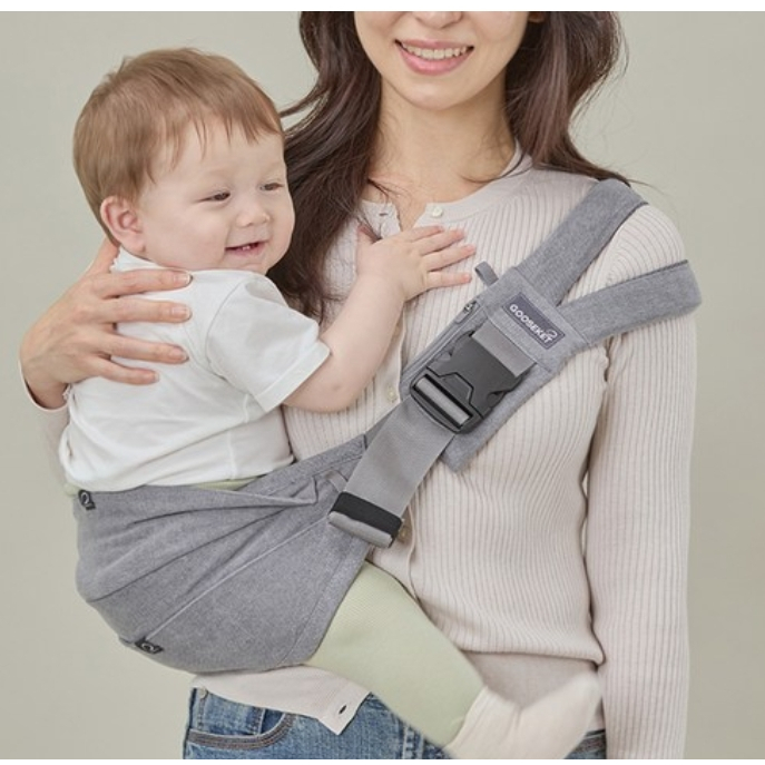GOOSEKET 365 Side Hipseat Sling – Almofada Dobrável , Leve E Antiderrapante Para Crianças De 6 Meses A 5 Anos