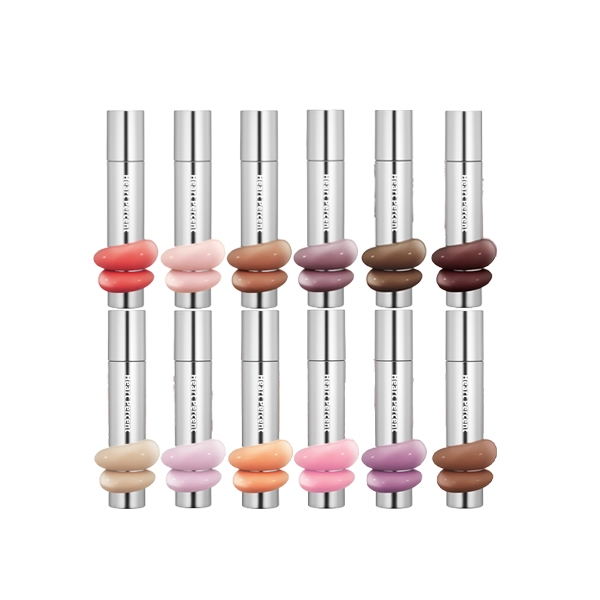 Heart percent Dot On Mood One Way Glow Tint 4g 14 Colors + All Cover Lip Base Mini em Oferta na Shopee