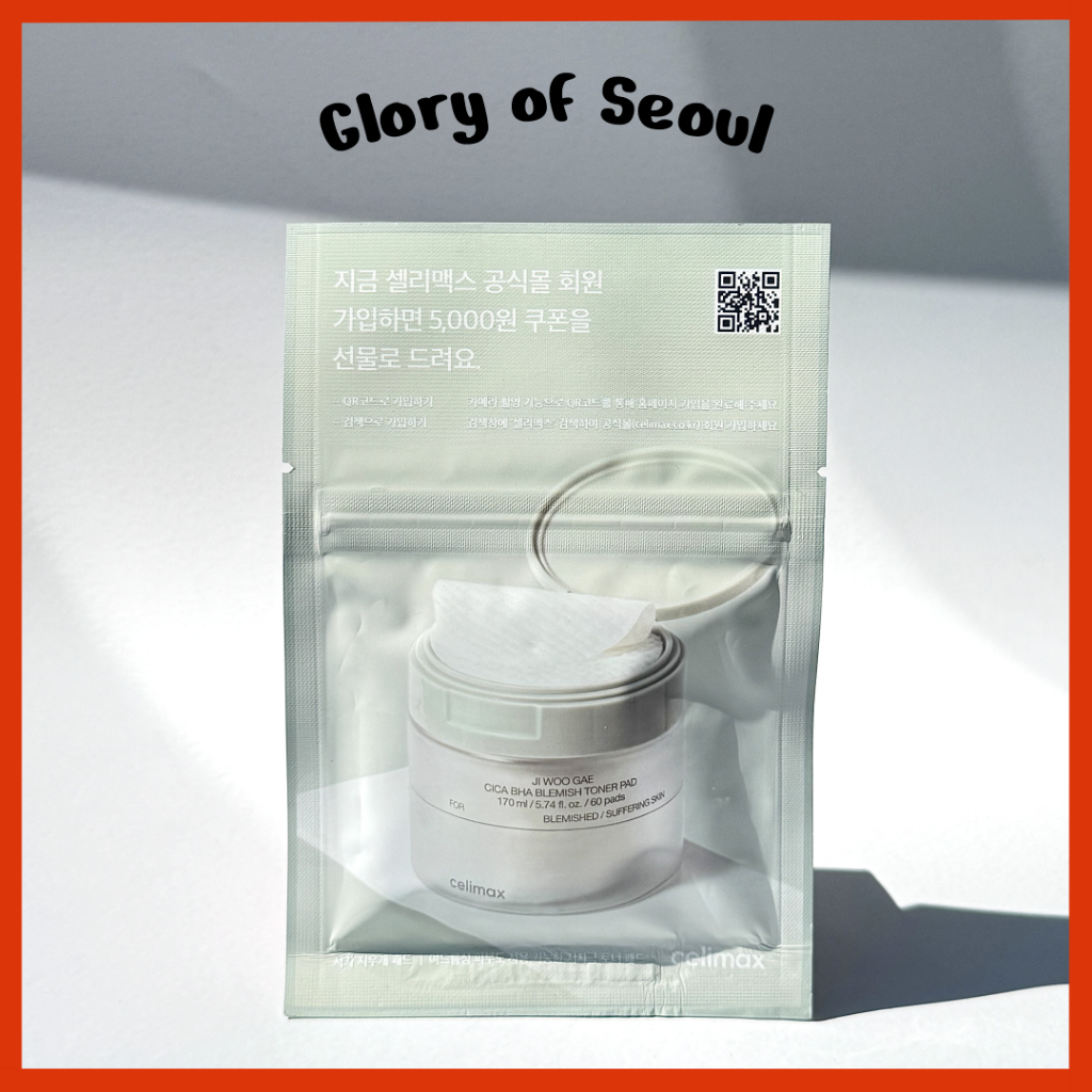 CELIMAX  Almofada De Toner Para Manchas Cica BHA, 10 Unidades em Oferta na Shopee