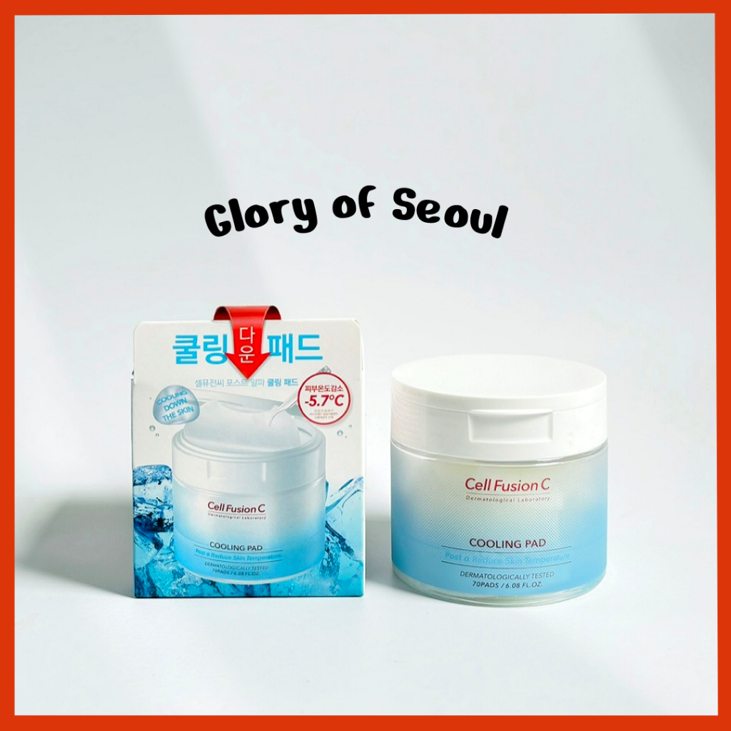 Cell Fusion C Post Alpha Cooling Pad (70 Pads) em Oferta na Shopee