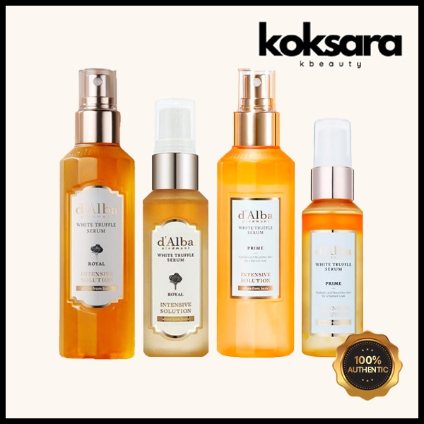 dalba white truffle prime mist serum royal/prime 50ml,60ml,100ml em Oferta na Shopee