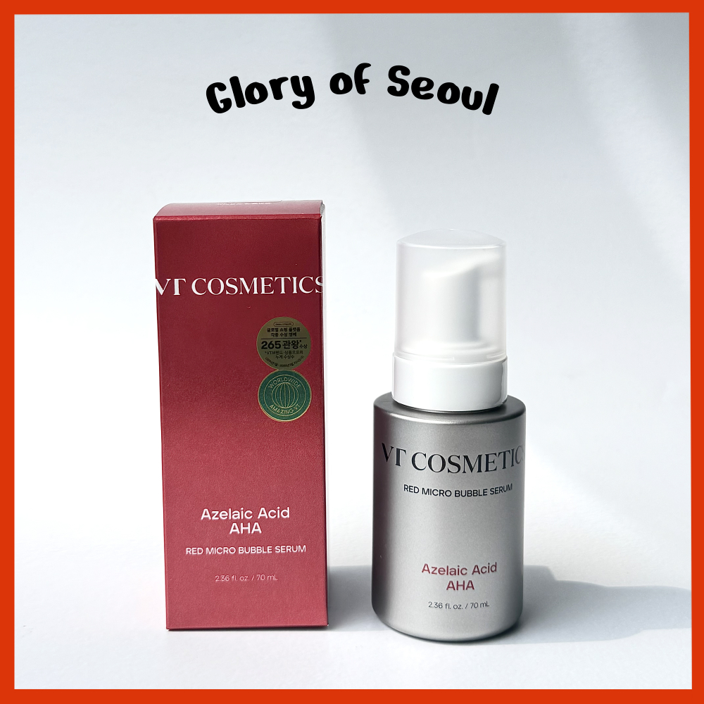 [Novo] VT COSMETICS Micro Bubble Azelaic Acid Serum, 70ml em Oferta na Shopee