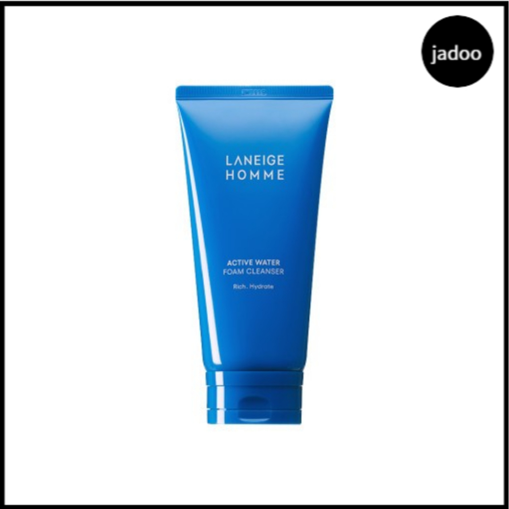 Laneige Homme Limpador Facial Masculino De Espuma De Água Ativa 150ml Com FREEBIES