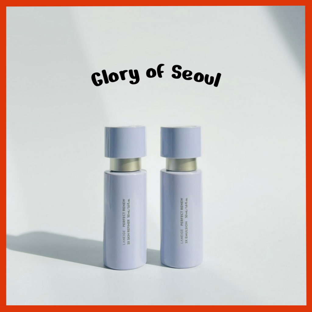 [MINI] LANEIGE Perfect Renew 3X 2tipo (Emulsão  , Refinador De Pele ), 50ml em Oferta na Shopee