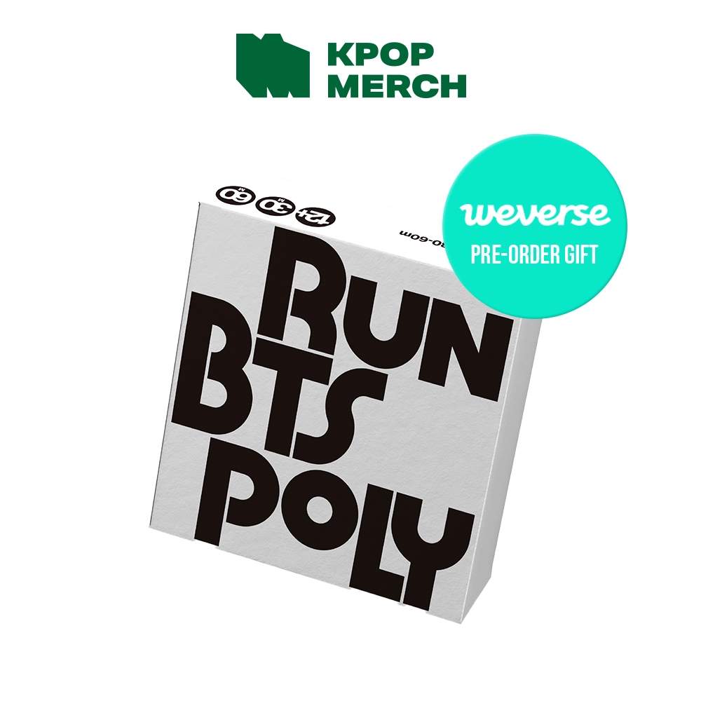 (Weverse POB) BTS - Run BTS Poly Highlight Package - Hobbies & Collections