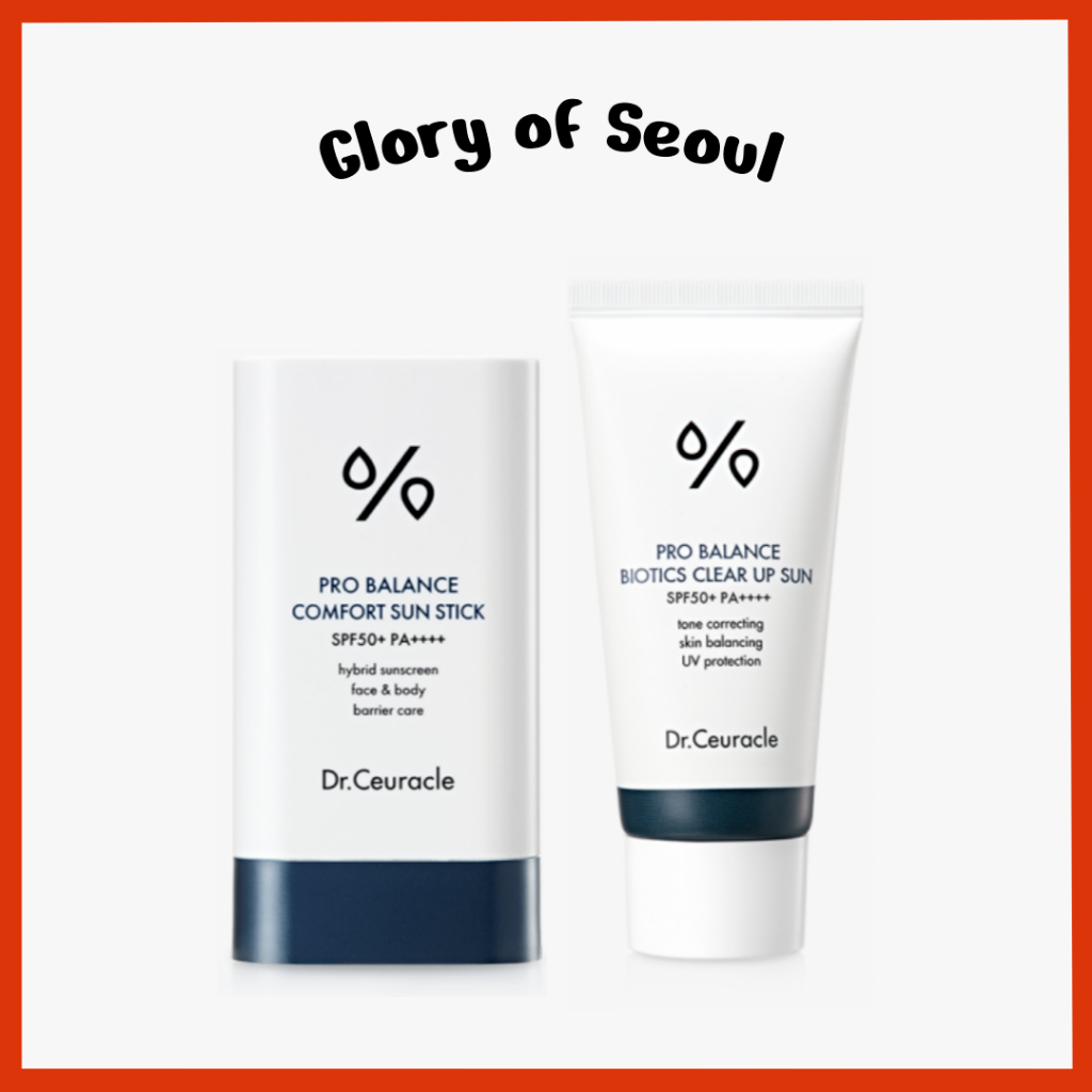 DR.CEURACLE Pro Balance Protetor Solar 2 Tipos em Oferta na Shopee
