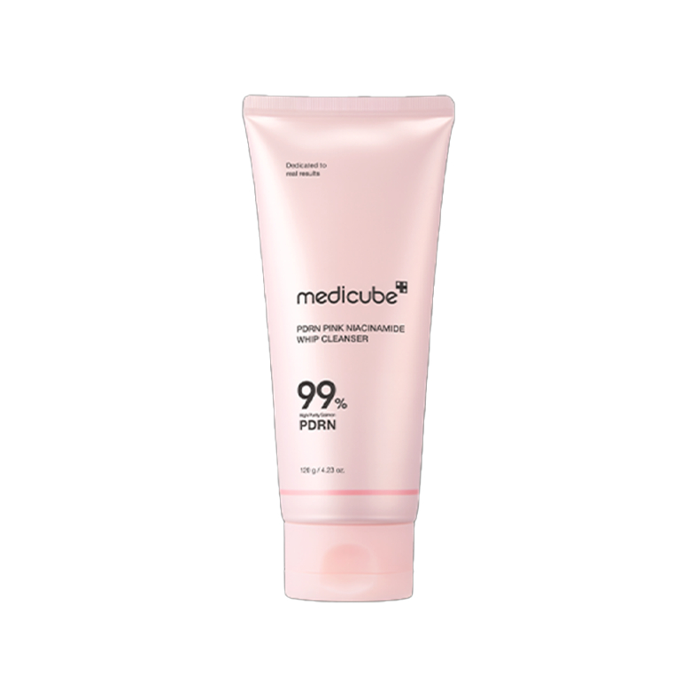 medicube pdrn pink niacinamide whip cleanser 120g em Oferta na Shopee
