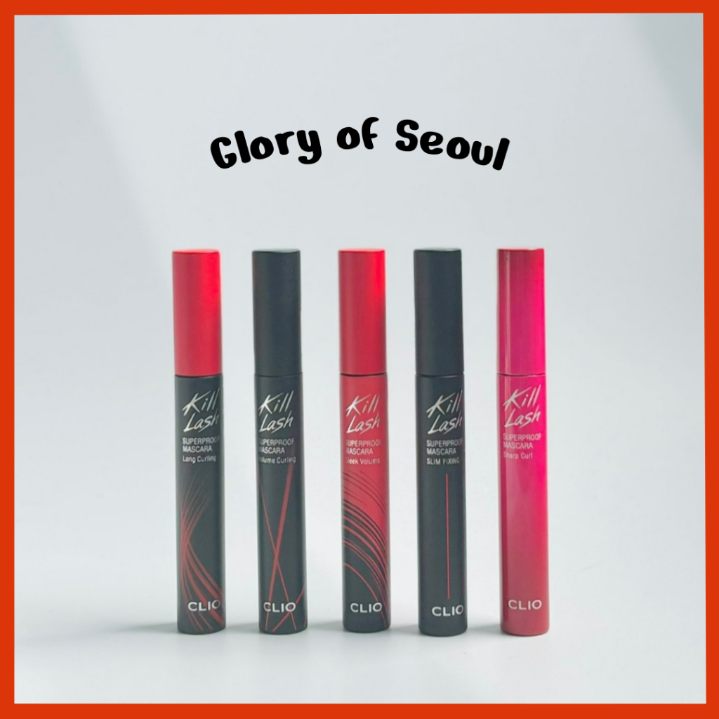 CLIO Kill Lash Superproof Mascara, (7g / Mini 3.5g) | Ultra-Volumizing, Smudge-Proof, Clump-Free, Curl-Holding, Long-Lasting [NO BOX] em Oferta na Shopee