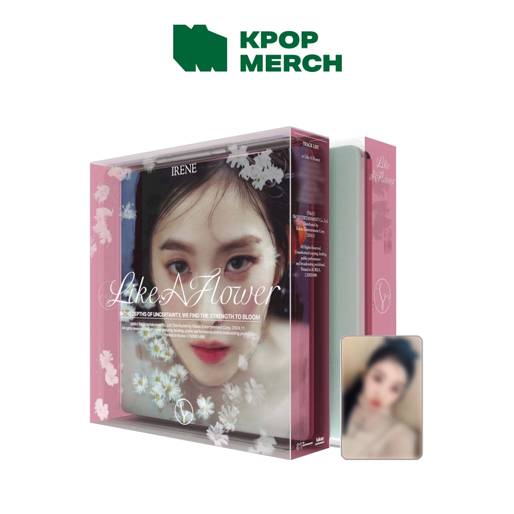 (POP Merch POB) RED VELVET IRENE - 1st Mini Album [ Like A Flower ]_Case ver em Oferta na Shopee