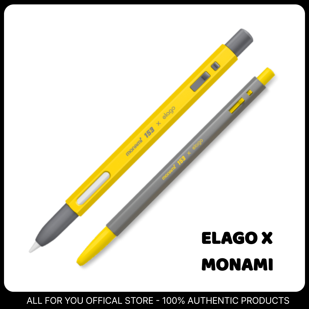 ELAGO X MONAMI 153 MIX Apple Pencil Estojo De 2a Geração + Conjunto De Caneta Es