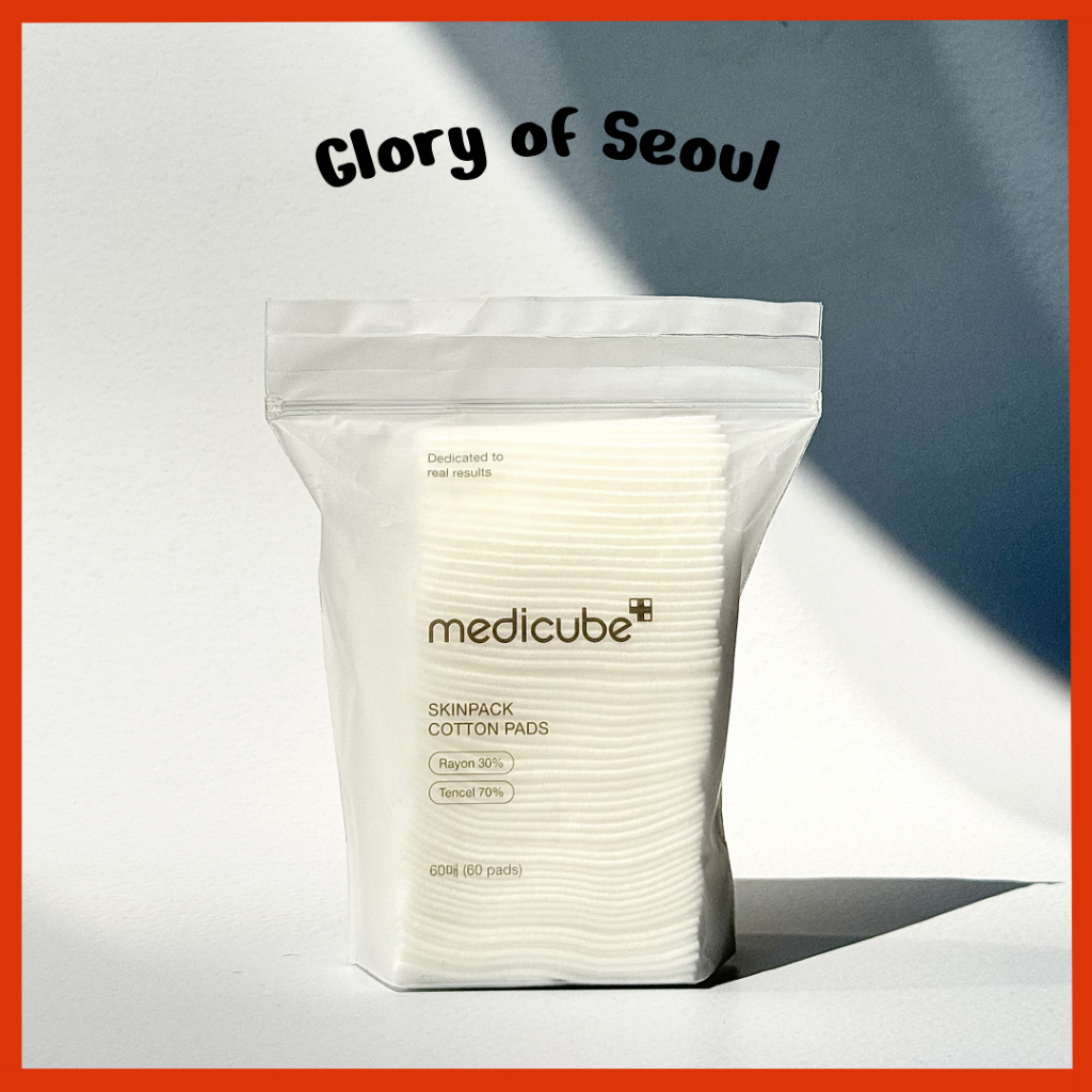 MEDICUBE Skin Pack Cotton Pads 60pads em Oferta na Shopee