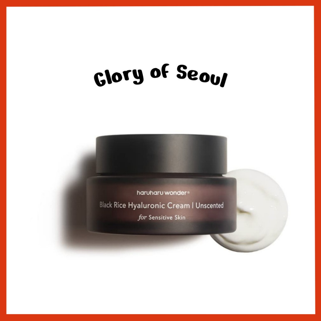 HARUHARU Wonder Black Rice Hyaluronic Cream Unscented, 50mL