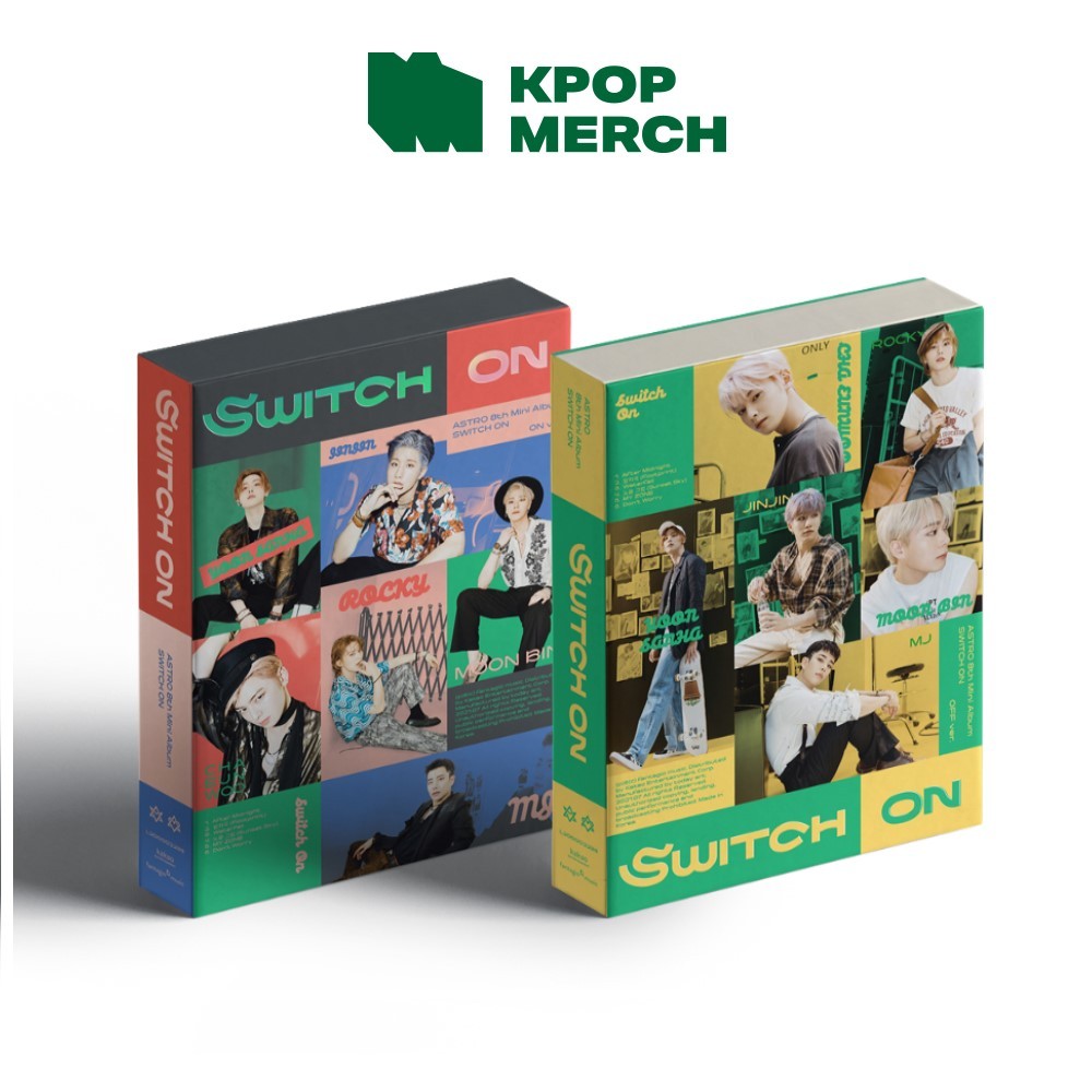 ASTRO - 8th Mini Album [ Switch On ] em Oferta na Shopee