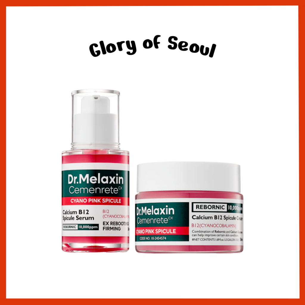 DR.MELAXIN Cemenrete Cyano Pink Spicule Serum/Creme