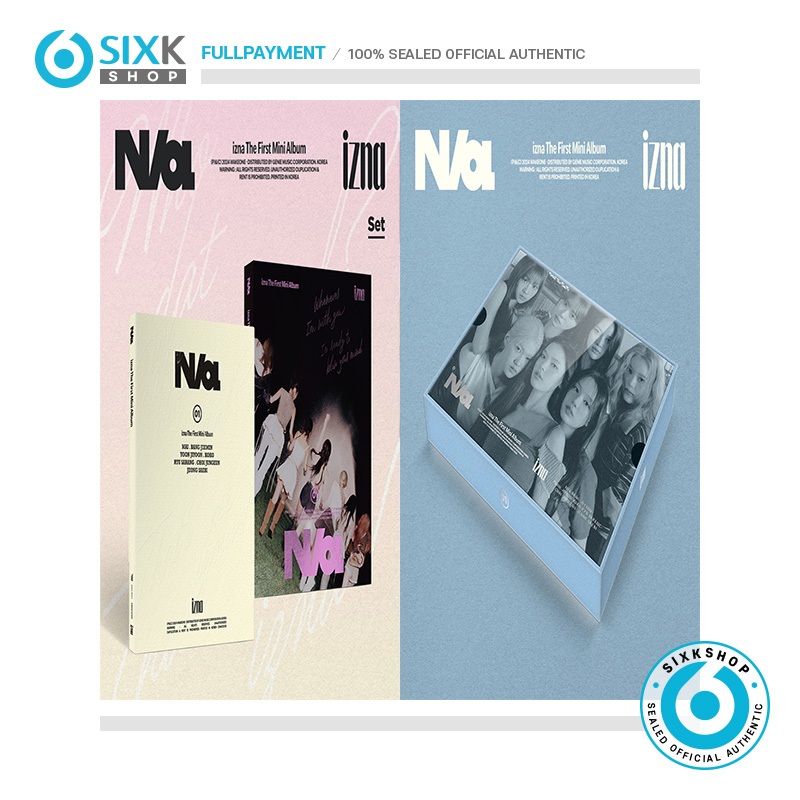 (STANDARD/2025 CALENDAR ver) izna - The First Mini Album N/A em Oferta na Shopee