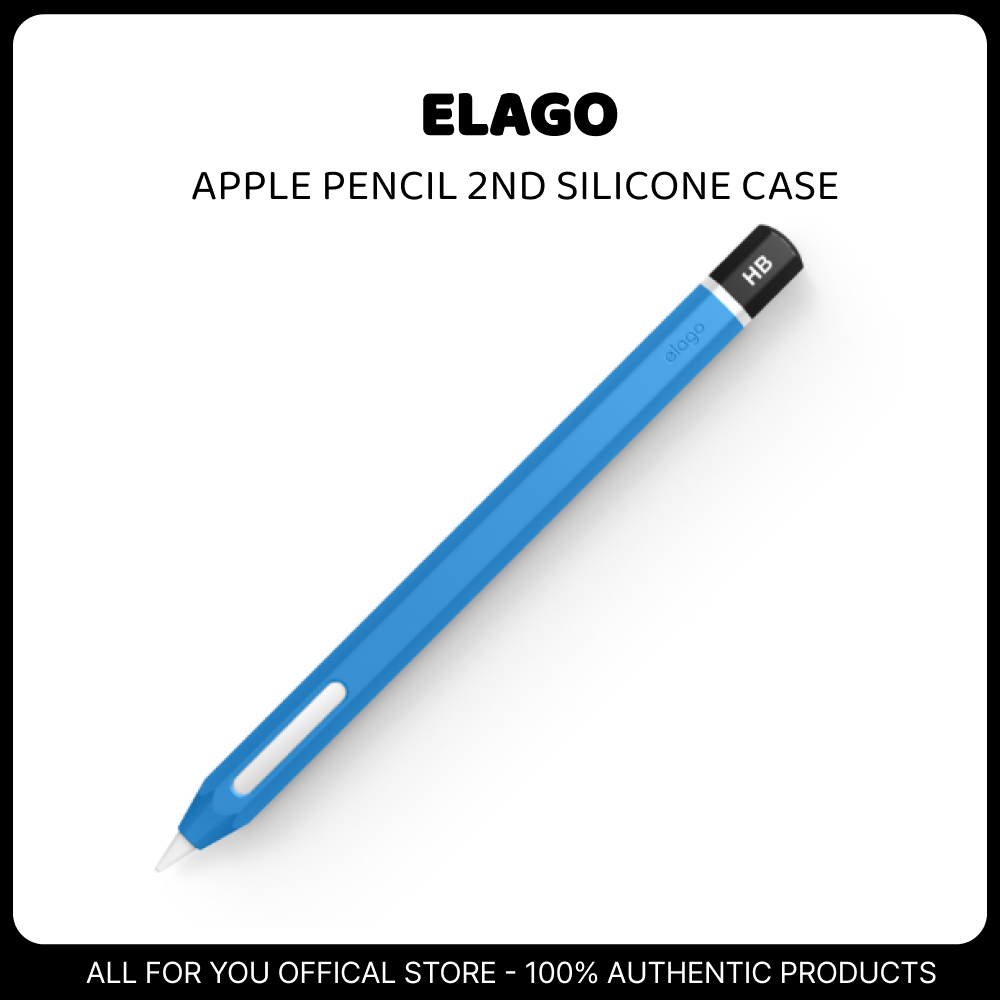 [ELAGO] Capa De Silicone Para Lápis Apple Pencil 2a Geração Pro HB-Azul