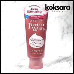 senka perfect whip collagen in 120ml (cleansing foam)
