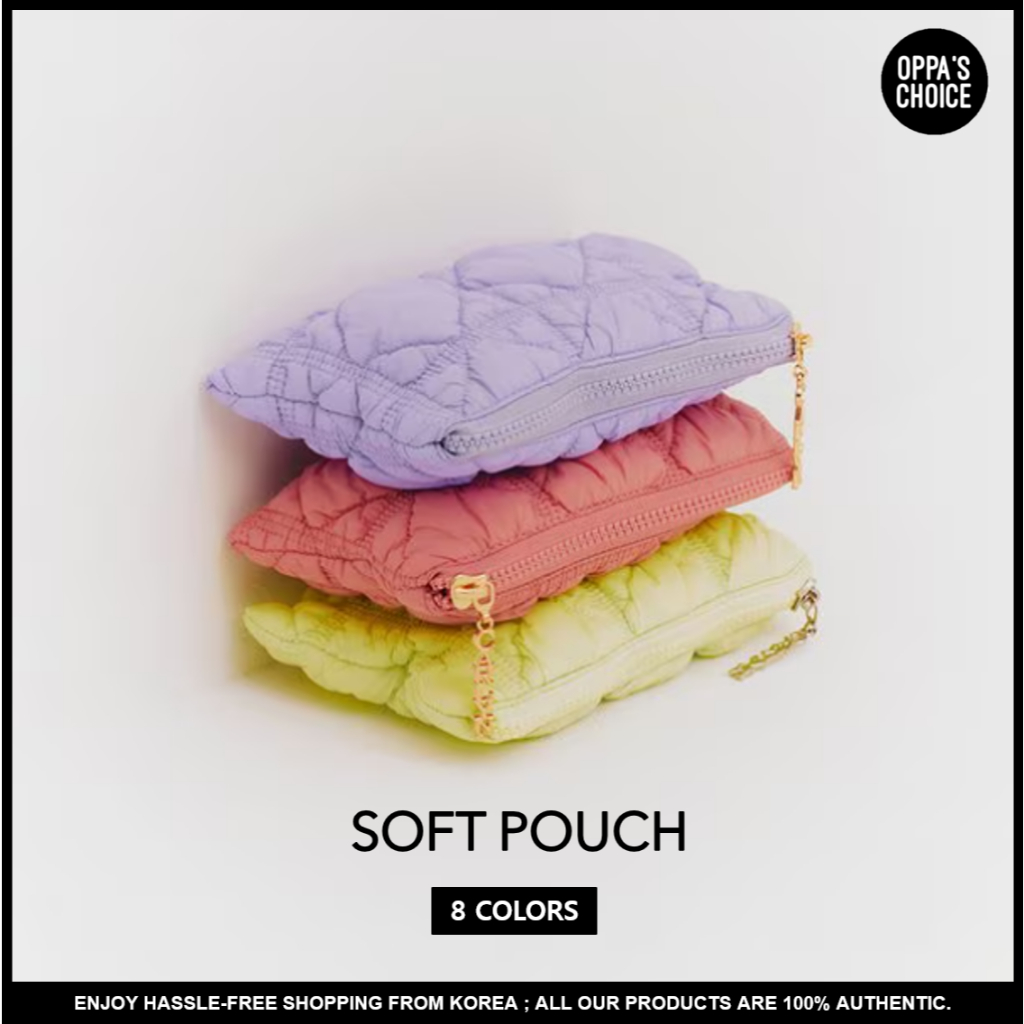 [100 % Autêntico] Bolsa Macia CARLYN 8 Cores