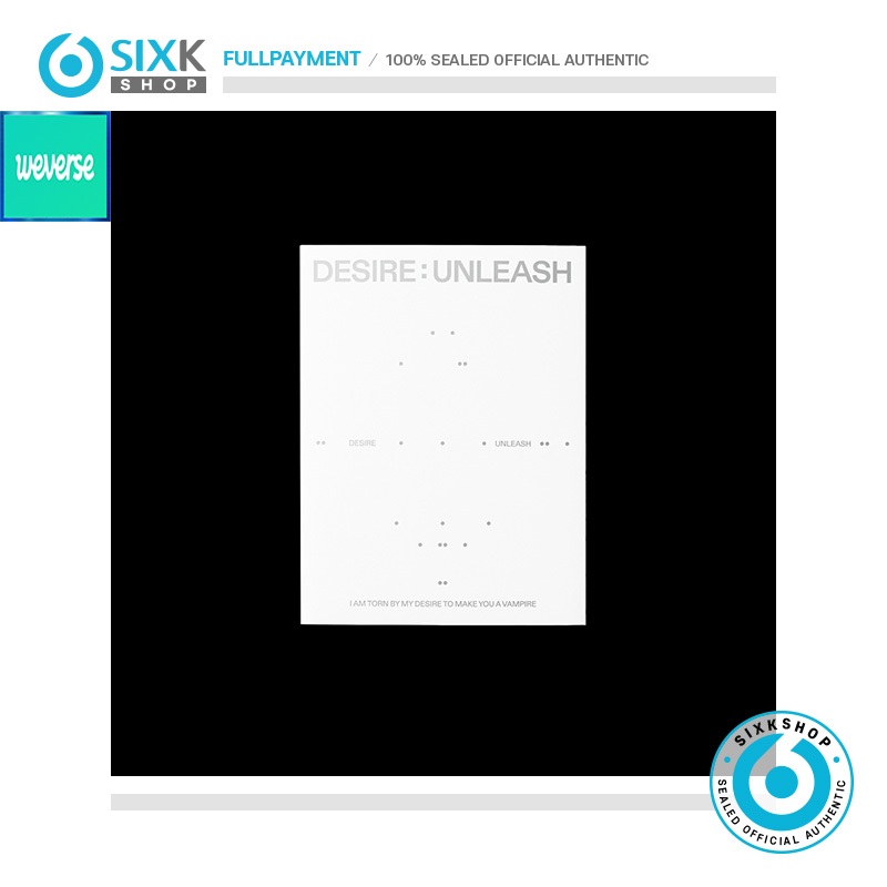 (Weverse Album ver) ENHYPEN 6th Mini Album DESIRE : UNLEASH'