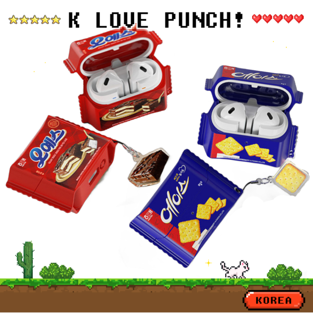 Capa De Biscoito Coreana Samsung Para Galaxy Buds 3/3 pro (2ver)/Ohyes Cake Ace 