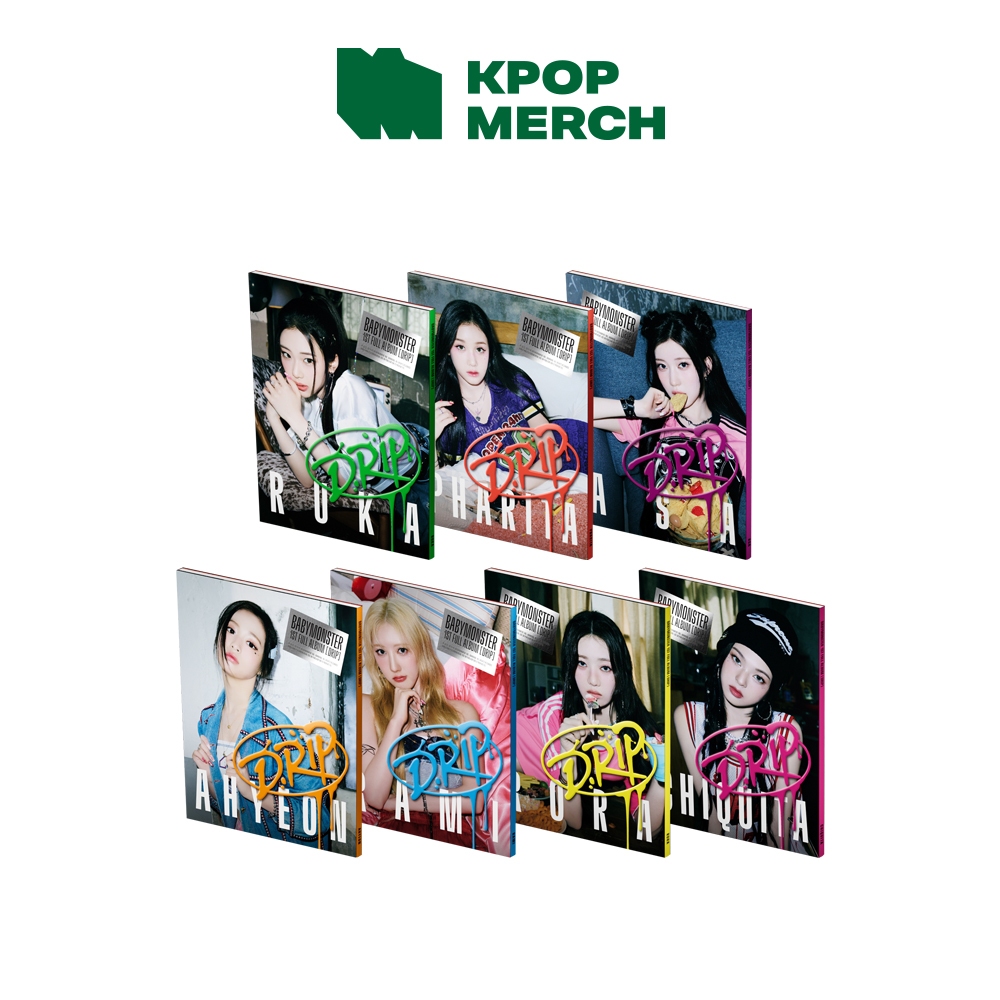 BABYMONSTER - 1st Full Album [ DRIP ]_YG Tag Album em Oferta na Shopee