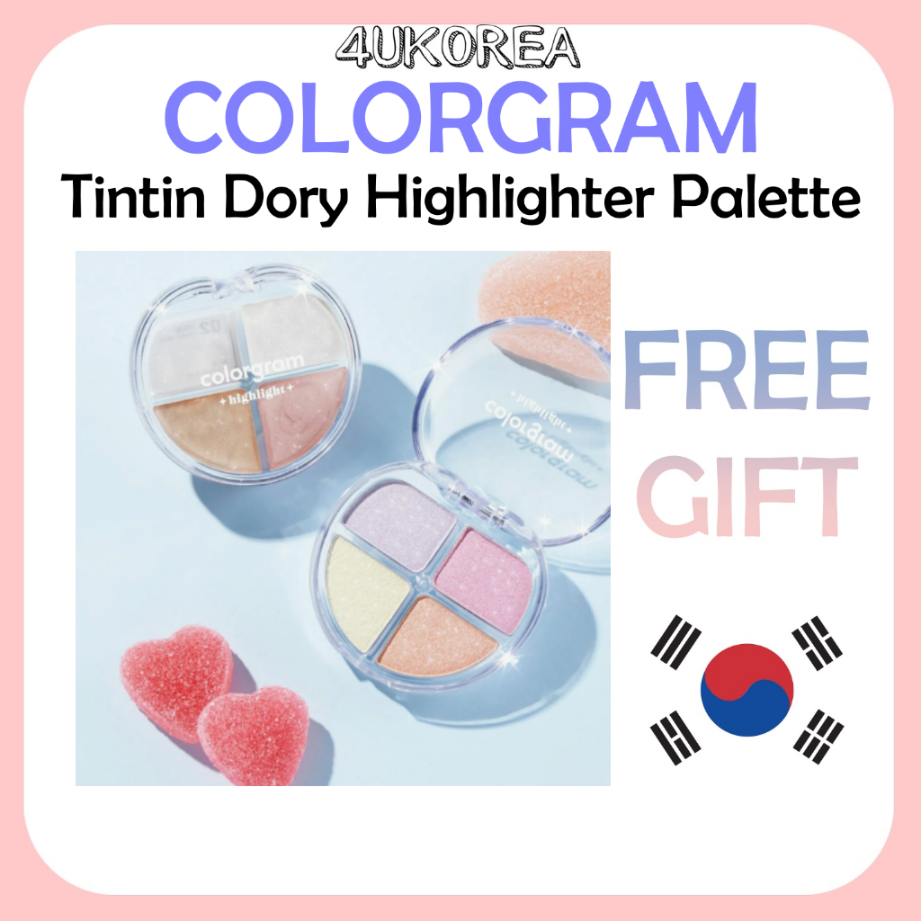 Paleta De Marcadores COLORGRAM Tintin Dory/K-BEAUTY