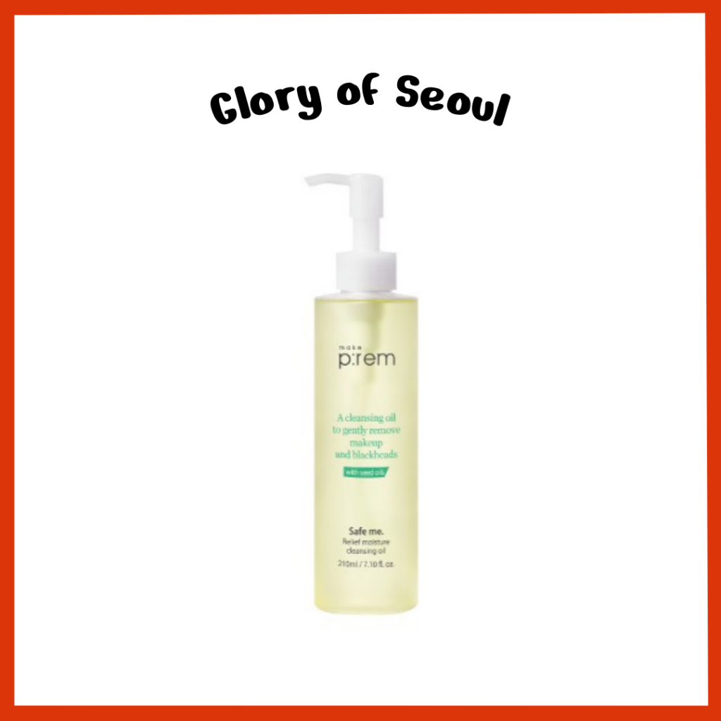 MAKE P:REM Safe Me Relief Óleo De Limpeza Hidratante 210ml/3 Opções em Oferta na Shopee