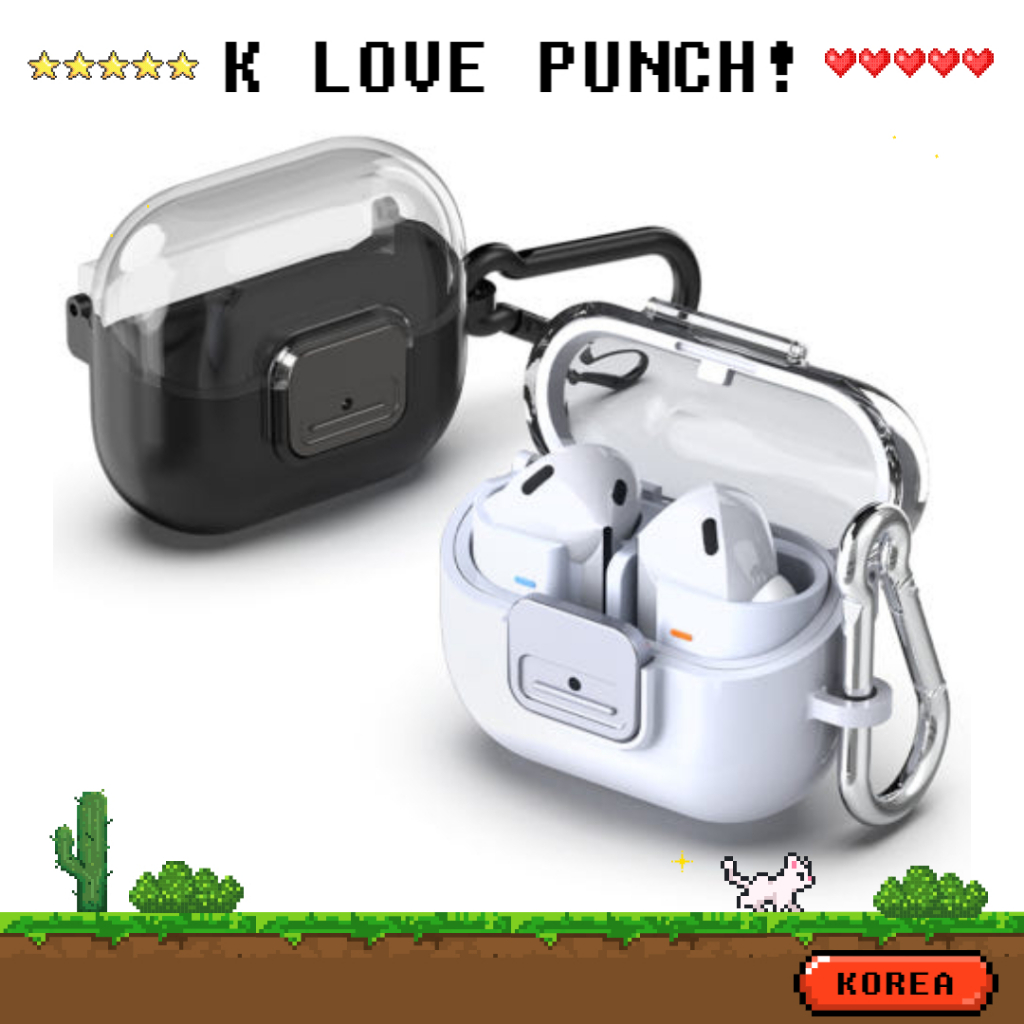 Capa Samsung Clip Com Mosquetão Para Buds 3/Buds3 Pro (2 Cores) | Galaxy Buds3pr