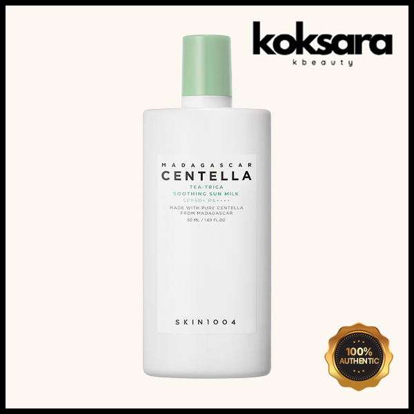 Skin1004 Madagascar Centella Tea-Trica Soothing Sun Milk 50ml em Oferta na Shopee