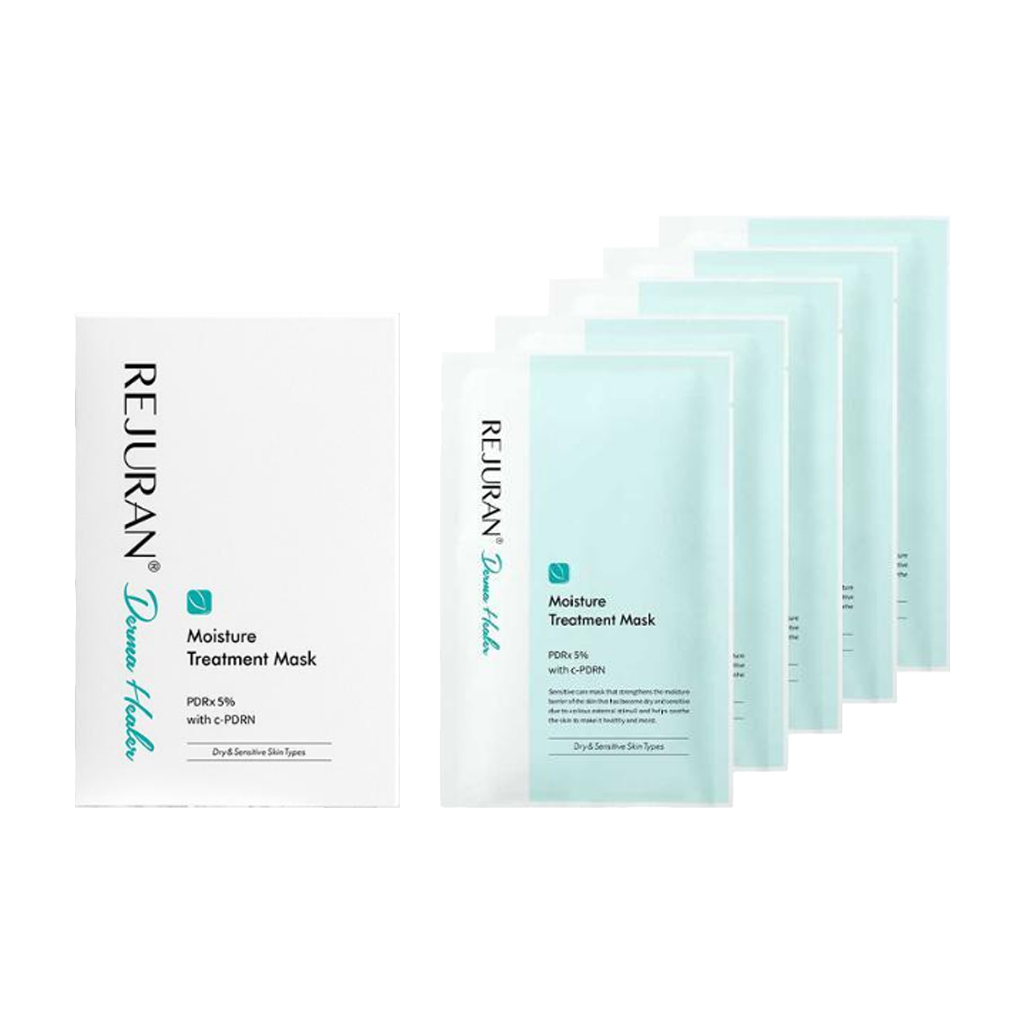Rejuran Derma Healer Moisture Treatment Mask 23ml 5ea em Oferta na Shopee