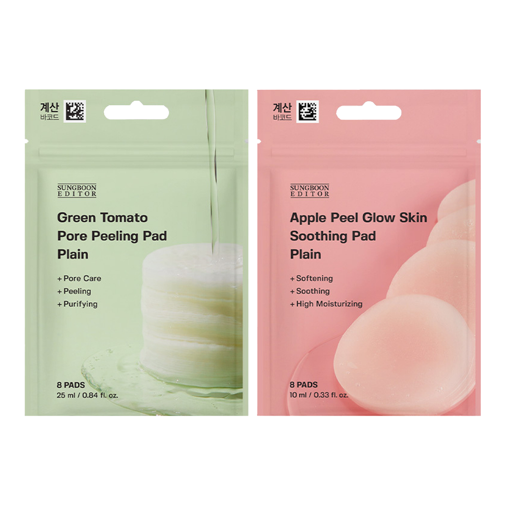 Sungboon Editor Pad Plain 25ml 8ea, 10ml 8ea 2types em Oferta na Shopee