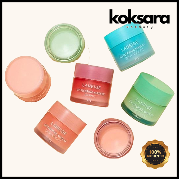 Laneige lip sleeping mask 20g 7types & water, cica sleeping mask 70g