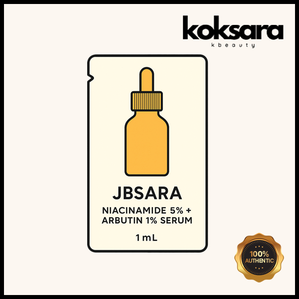 JBSARA Niacinamida 20% + Arbutin 1% Soro 1ml (Feito na Coreia) 1 peça
