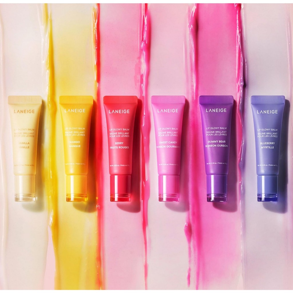 [NEW] LANEIGE Lip Glowy Balm, 10g (7 Types) / Berry, Gummy Bear, Sweet Candy, Blueberry, Mango, Vanilla, Acai Mango Smoothie · foto 2