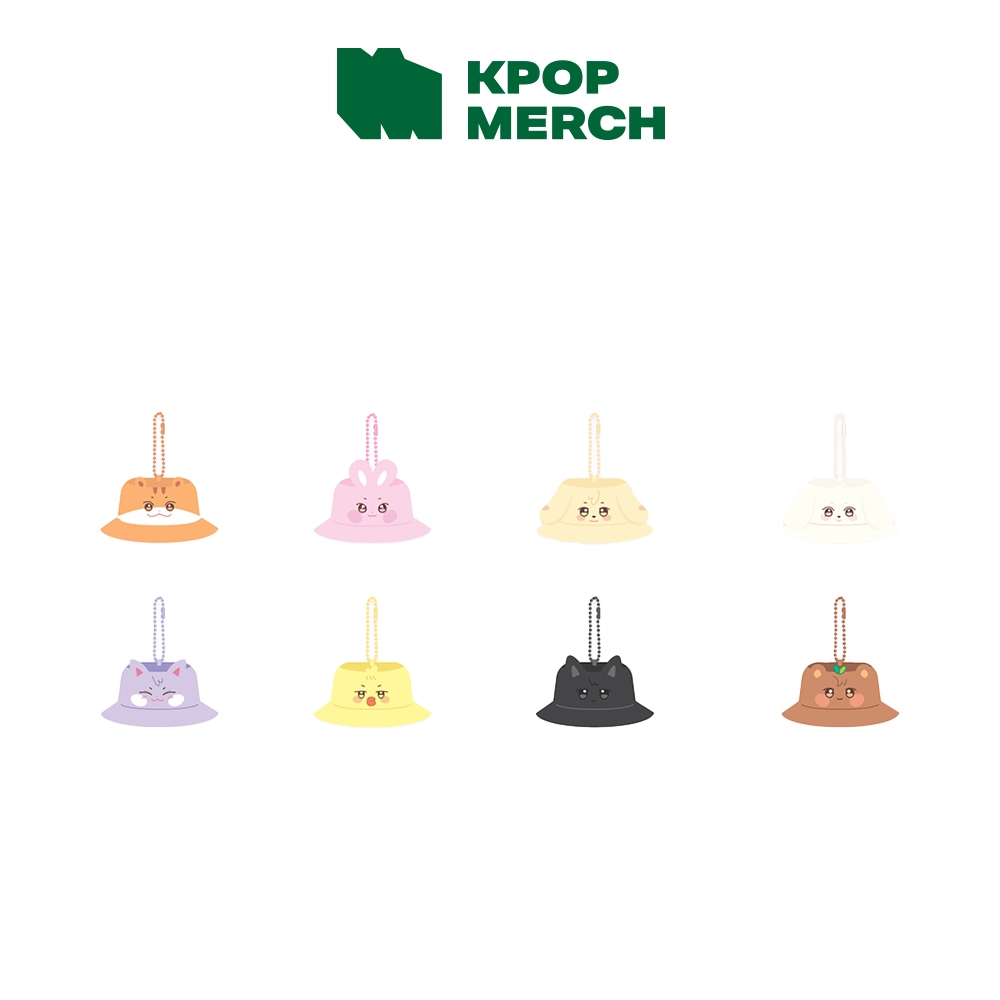 Ateez x Aniteez [ Aniteez In Treasure ] md 16_Bucket Hat Keyring em Oferta na Shopee