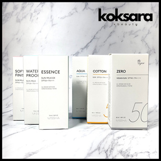 [Koksara.Kbeauty] MISSHA All-Around Safe Block Sun Milk Sun screen Protetor Solar Spf45/50 Pa+++ 50ml/70ml 7types em Oferta na Shopee