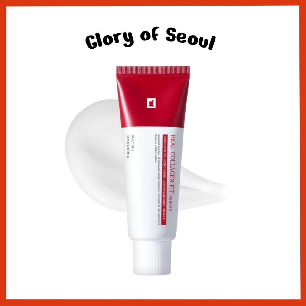 TOSOWOONG Real Collagen Fit, |Máscara de embrulho de colágeno hidrolisado, 50ml em Oferta na Shopee