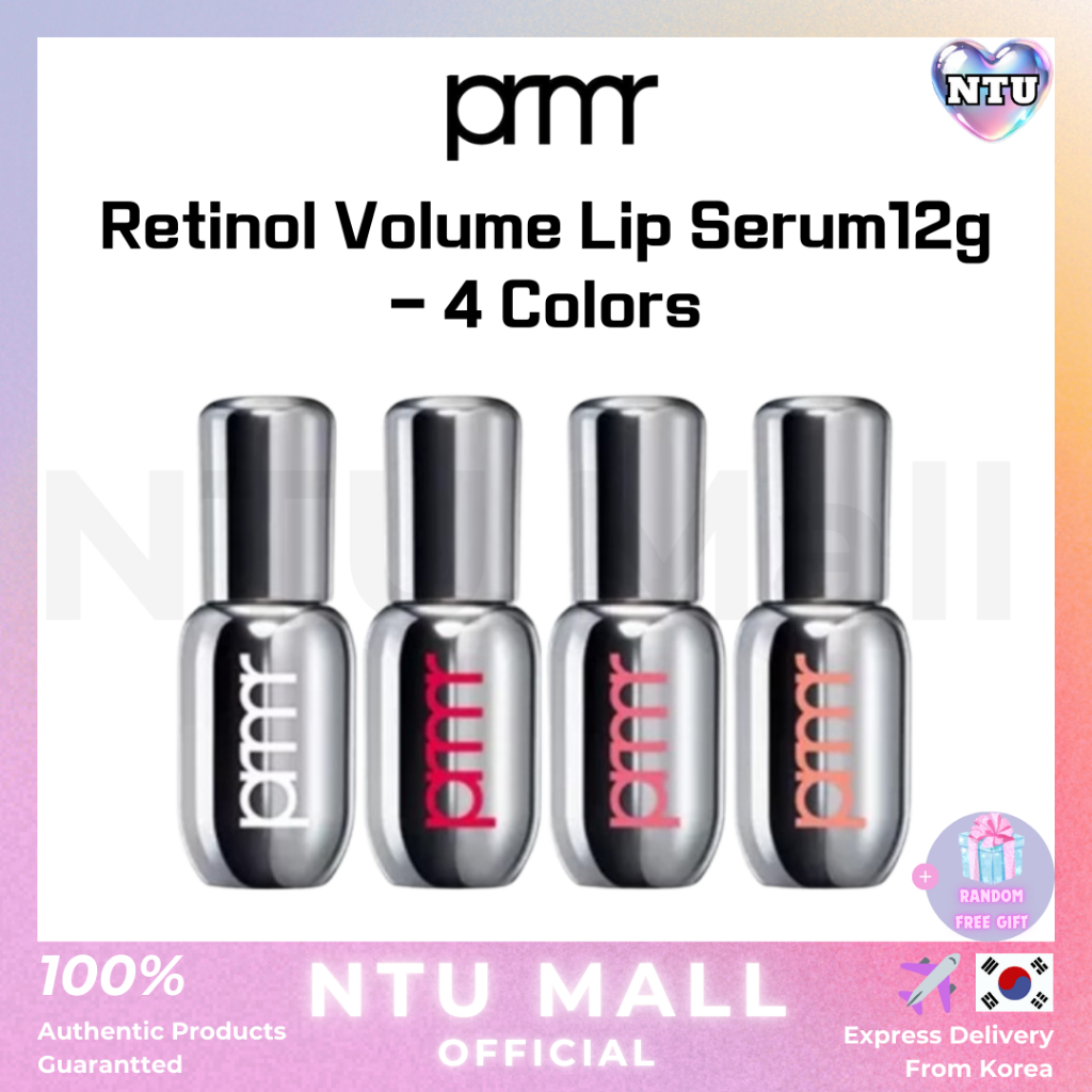 [Novo] PRMR Primera Retinol Volume Lip Serum 12g-4 Cores