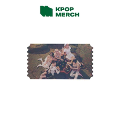 (Only POB) LE SSERAFIM - 4th Mini Album Crazy Weverse Gift [ Group Holographic Ticket ]