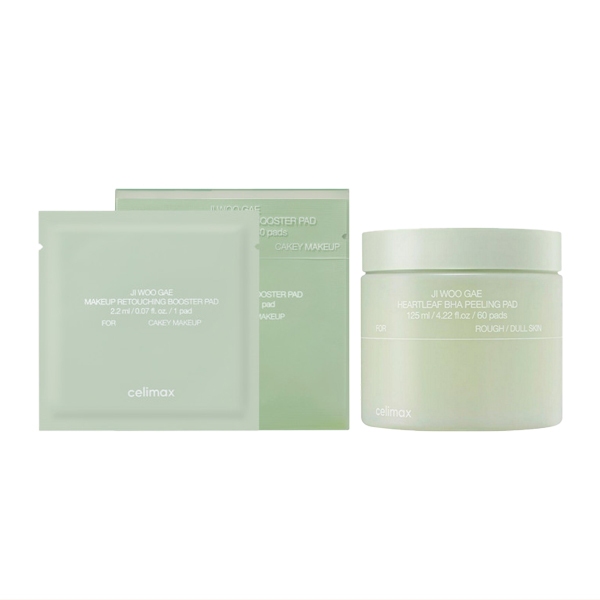 celimax houttuynia Corata baja Borracha peeling Almofadas 60 Almofada De Reforço De Maquiagem 30 - Beauty