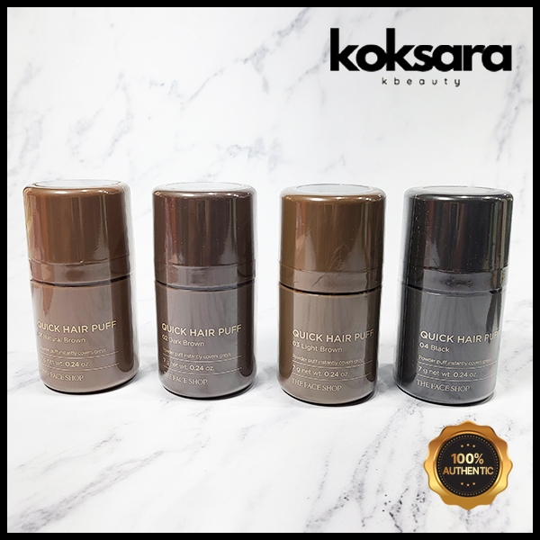 the face shop quick hair puff 4 type em Oferta na Shopee