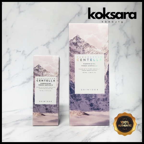 skin1004 madagascar sentella Ampola Fresca De Poros 100ml , 50ml , 30ml - Beauty