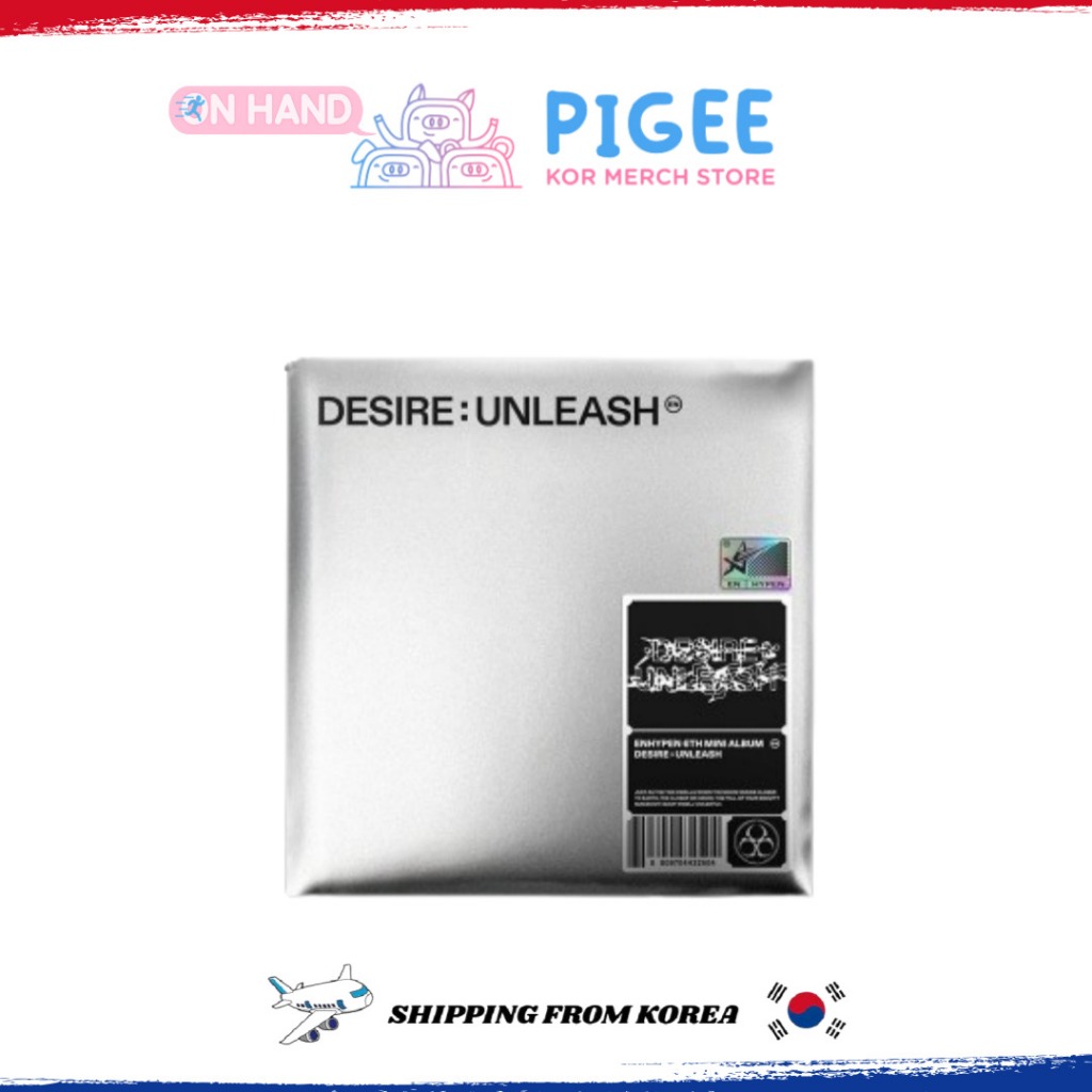 ENHYPEN - [ DESIRE : UNLEASH ] 6TH MINI ALBUM (ENGENE Ver.) em Oferta na Shopee