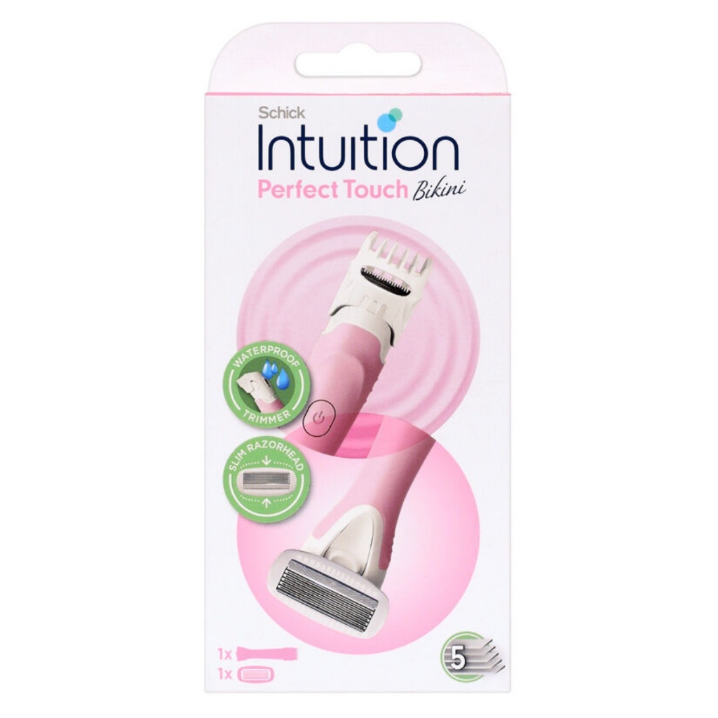 Alça De Aparador Removedor De Pêlos De Biquíni Schick Intuition + 1 Lâmina , Elétrico/De Seul , Coreia