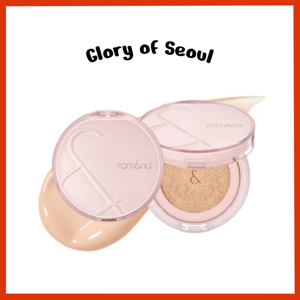 ROM&ND BLOOM NO COUNTE CUSHION / 4G (6 opções), 15g em Oferta na Shopee