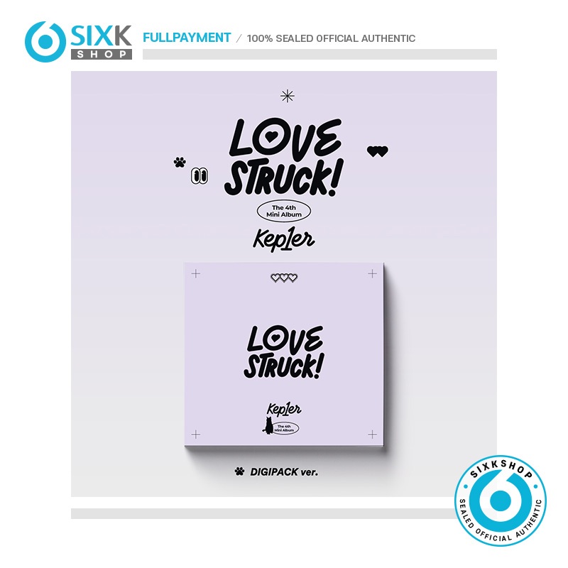 (DIGIPACK ver) Kep1er - The 4th Mini Album [LOVESTRUCK!]