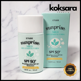 etude house sunprise mild airy finish spf 50+ pa++++ em Oferta na Shopee