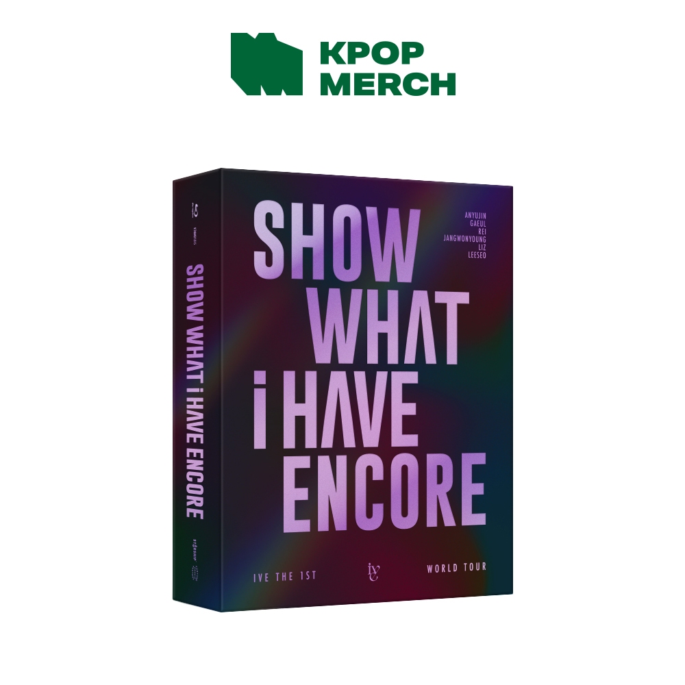 IVE-O Primeiro Show Da Turnê Mundial Do Que Eu Tenho Encore Blu-ray