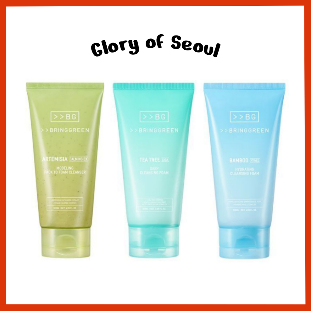[RENEWED] BRING GREEN Cleansing Foam 120ml 6Types em Oferta na Shopee