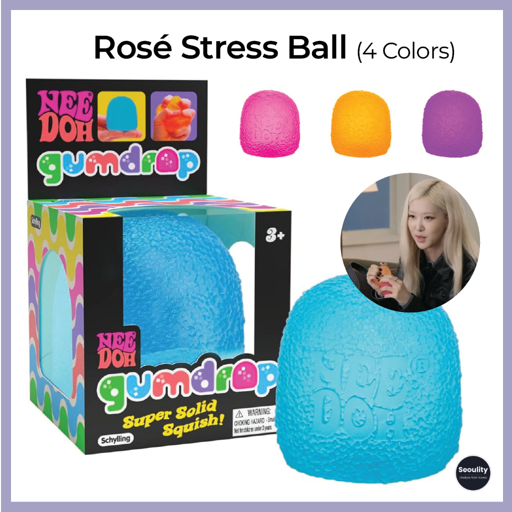 [NEEDOH] Gumdrop Stress Ball Puzzle Brinquedo De Esmagamento Satisfatório Terapia De Mãos E Alívio De Inquietação
